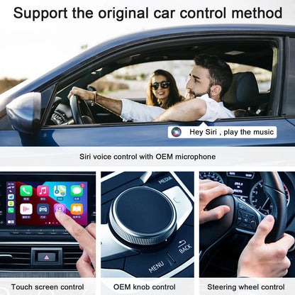 Wireless CarPlay Adapter For Android/Apple Wired to Wireless Carplay Dongle Plug And Play USB Connection Auto Car Adapter